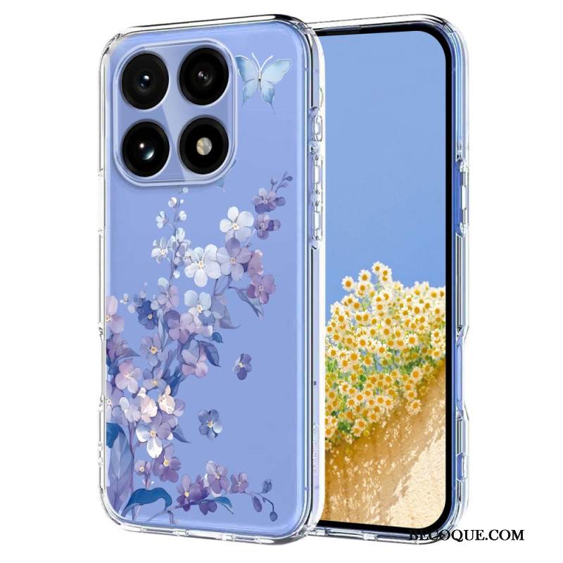 Kuori Xiaomi 15t Läpinäkyvä Kukkakuvio