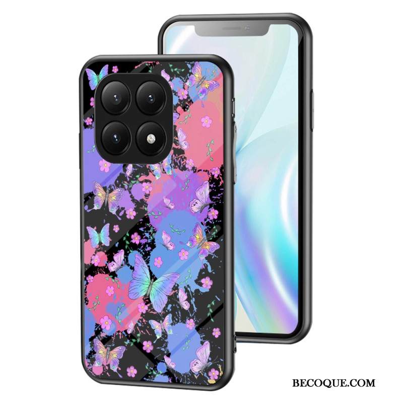 Kuori Xiaomi 15t Pro Karkaistusta Lasista Tehdyt Perhoset