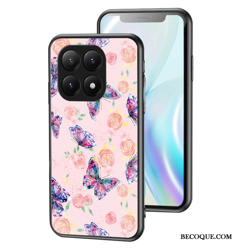 Kuori Xiaomi 15t Pro Karkaistusta Lasista Tehdyt Perhoset