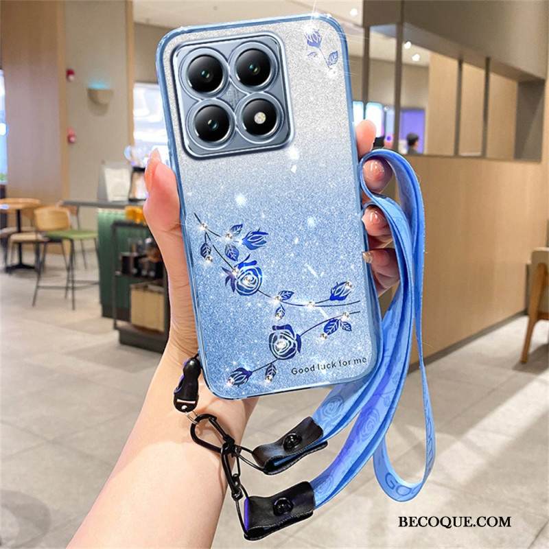 Kuori Xiaomi 15t Strassilla Koristeltu Hihna Kadem Suojakuori