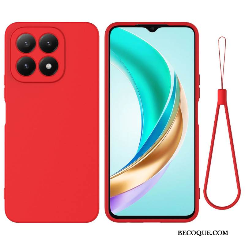 Kuori Xiaomi 17 Nestemäinen Silikoni Hihnalla