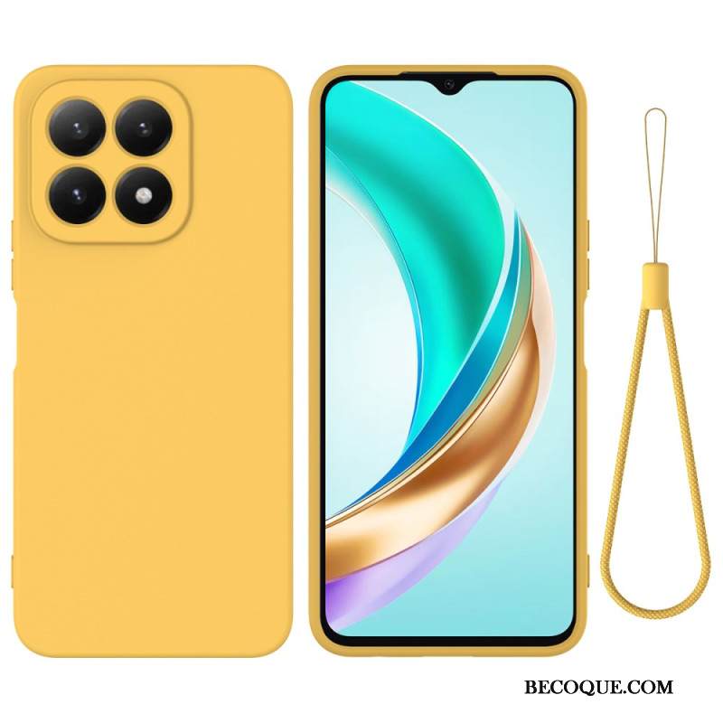 Kuori Xiaomi 17 Nestemäinen Silikoni Hihnalla