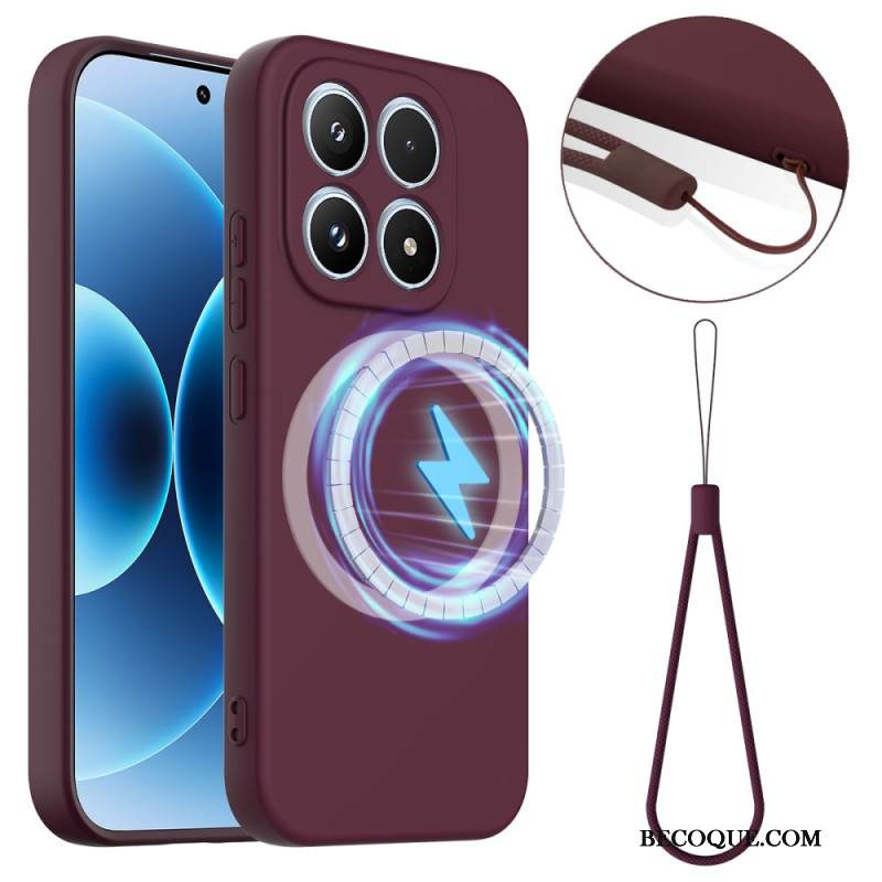 Kuori Xiaomi 17 Nestemäinen Silikonimagneettinen