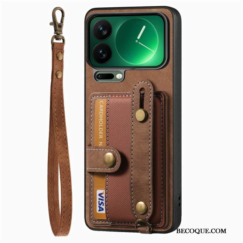 Kuori Xiaomi 17 Pro Korttipidike Ja Jalustan Tukijalka