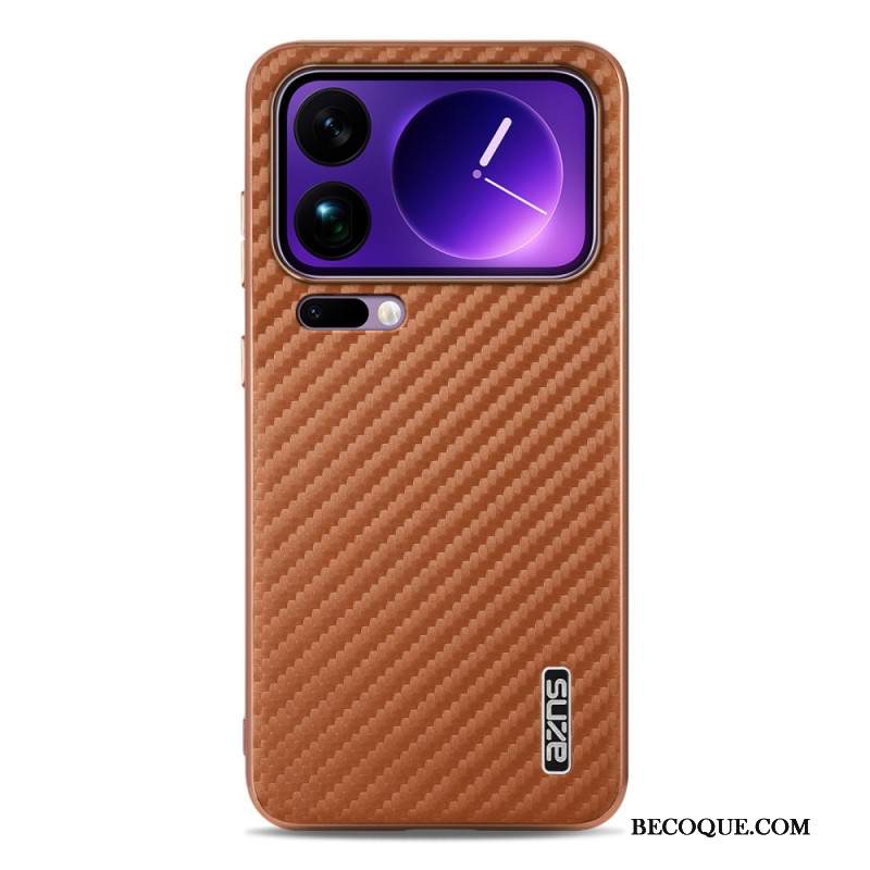 Kuori Xiaomi 17 Pro Max Hiilikuitukuvioinen Azns Suojakuori