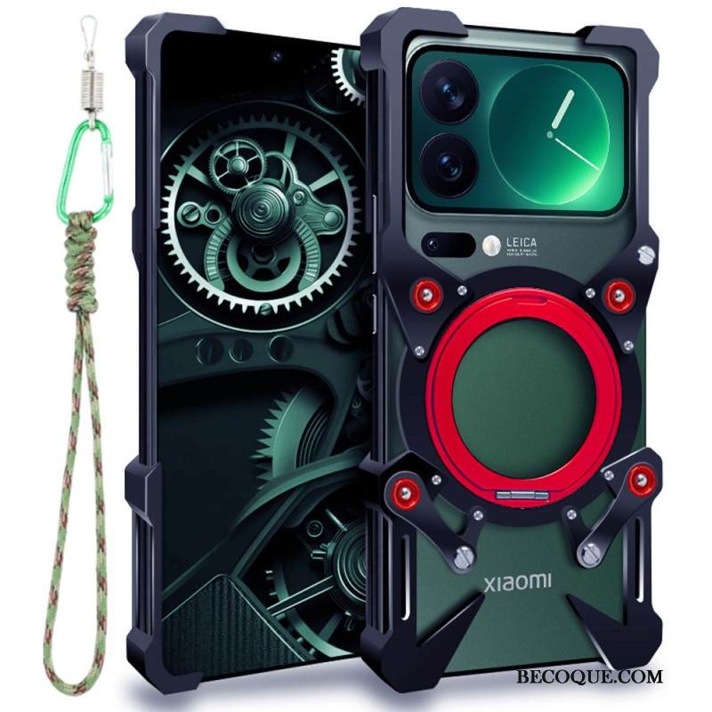 Kuori Xiaomi 17 Pro Max Jalusta Ja Magneettinen Rannehihna