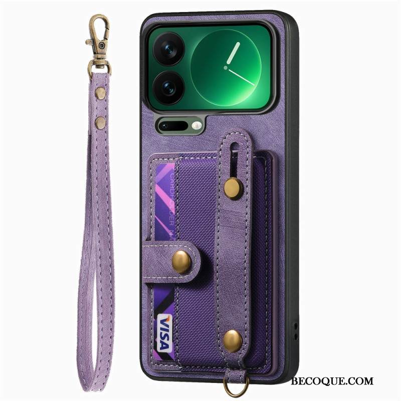 Kuori Xiaomi 17 Pro Max Korttikotelo Ja Tukijalka