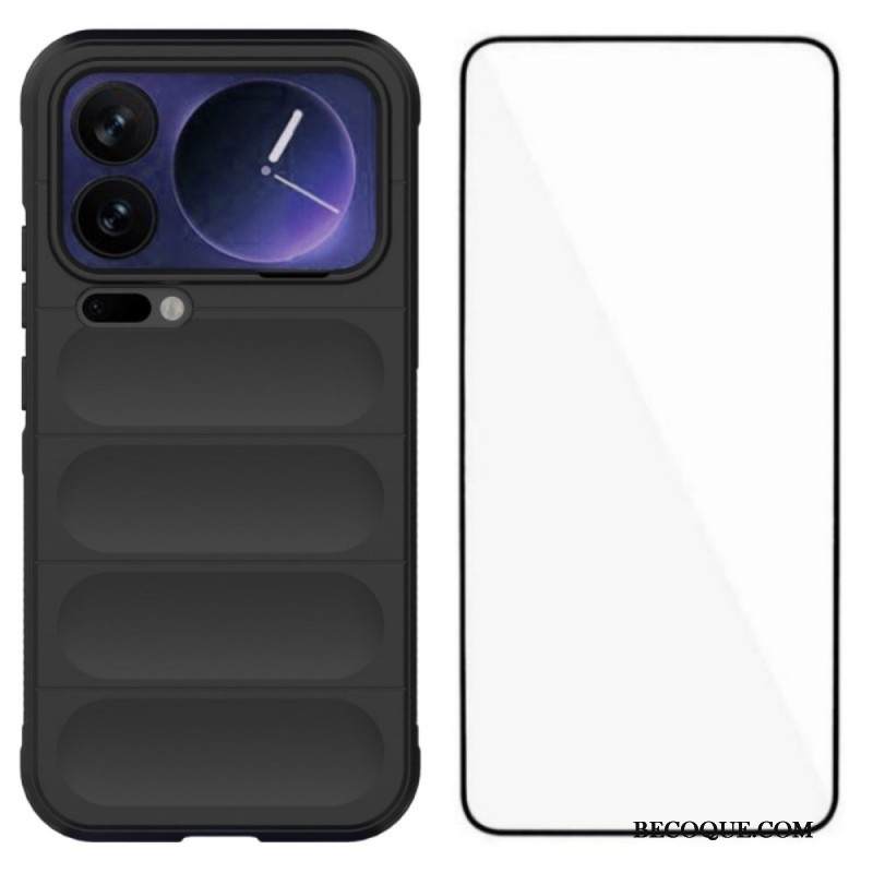 Kuori Xiaomi 17 Pro Max Liukumaton Näytönsuojalla