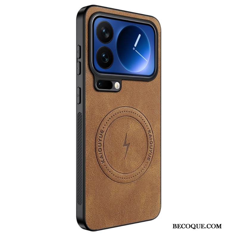 Kuori Xiaomi 17 Pro Max Magsafe-nahkakuvio