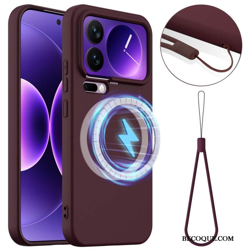 Kuori Xiaomi 17 Pro Max Silikonimagneetti Ja Kaulanauha