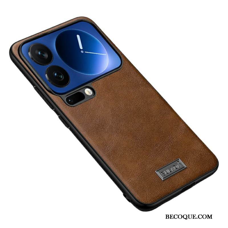 Kuori Xiaomi 17 Pro Nahkakuvioinen Sulada