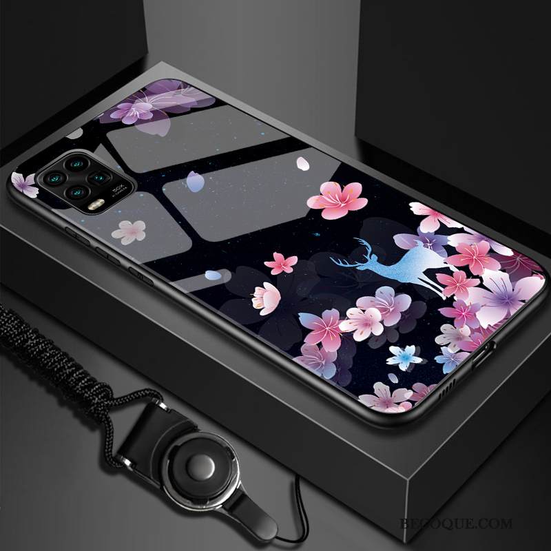 Kuori Xiaomi Mi 10 Lite Luova Net Red Valkoinen, Kotelo Xiaomi Mi 10 Lite Laukut Nuoret Murtumaton