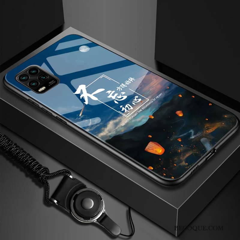 Kuori Xiaomi Mi 10 Lite Luova Net Red Valkoinen, Kotelo Xiaomi Mi 10 Lite Laukut Nuoret Murtumaton