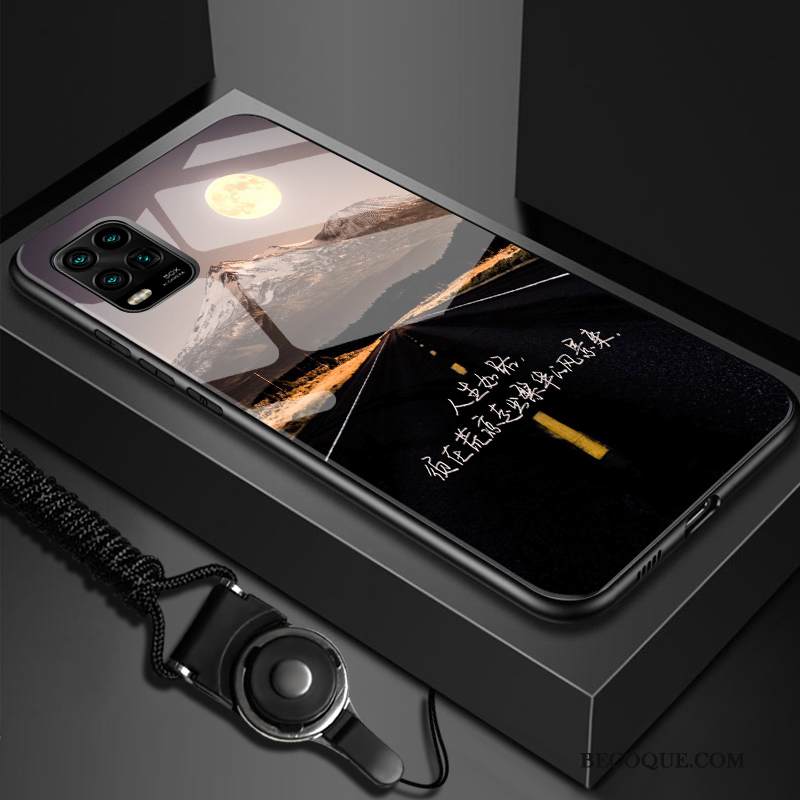 Kuori Xiaomi Mi 10 Lite Luova Net Red Valkoinen, Kotelo Xiaomi Mi 10 Lite Laukut Nuoret Murtumaton