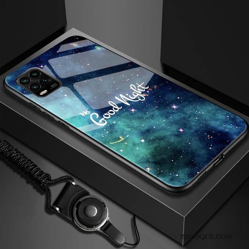 Kuori Xiaomi Mi 10 Lite Luova Net Red Valkoinen, Kotelo Xiaomi Mi 10 Lite Laukut Nuoret Murtumaton