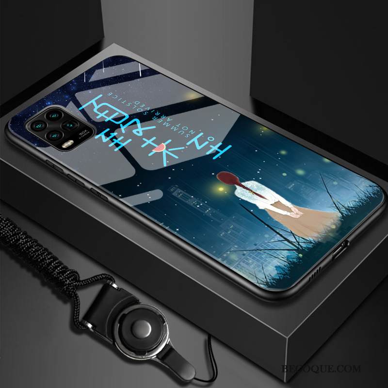 Kuori Xiaomi Mi 10 Lite Luova Net Red Valkoinen, Kotelo Xiaomi Mi 10 Lite Laukut Nuoret Murtumaton