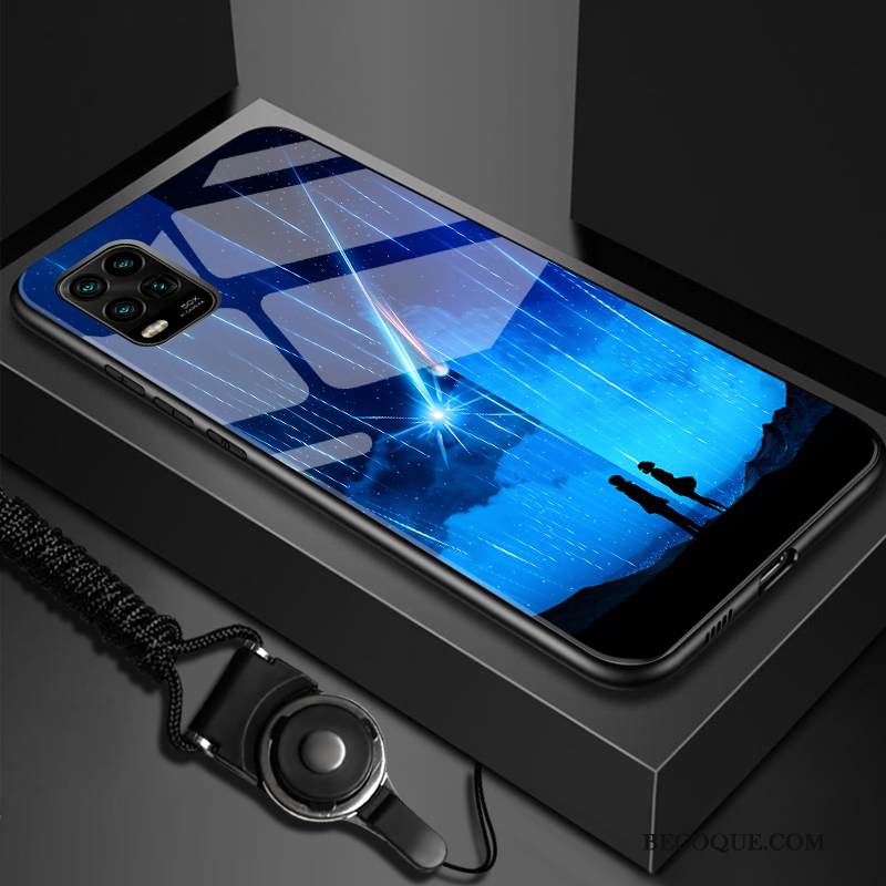 Kuori Xiaomi Mi 10 Lite Luova Net Red Valkoinen, Kotelo Xiaomi Mi 10 Lite Laukut Nuoret Murtumaton