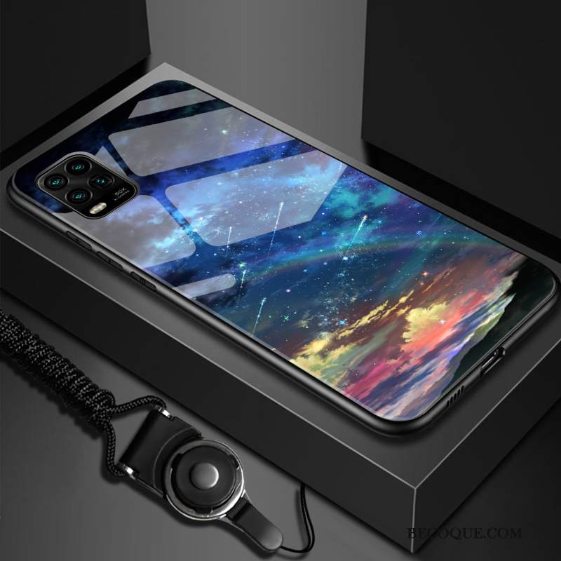 Kuori Xiaomi Mi 10 Lite Luova Net Red Valkoinen, Kotelo Xiaomi Mi 10 Lite Laukut Nuoret Murtumaton