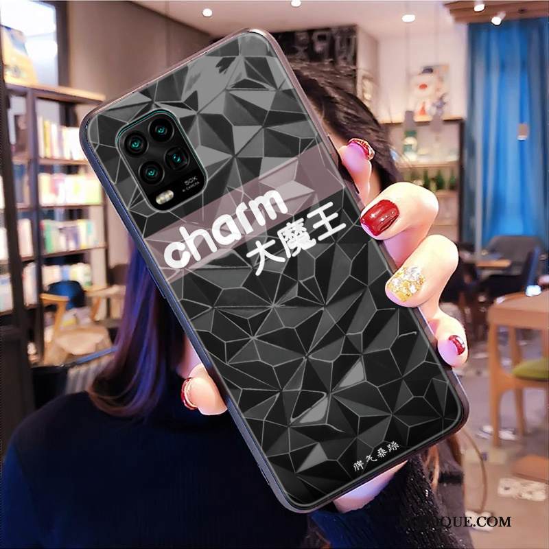 Kuori Xiaomi Mi 10 Lite Sarjakuva Pieni Muokata, Kotelo Xiaomi Mi 10 Lite Suojaus Net Red Kukkakuvio