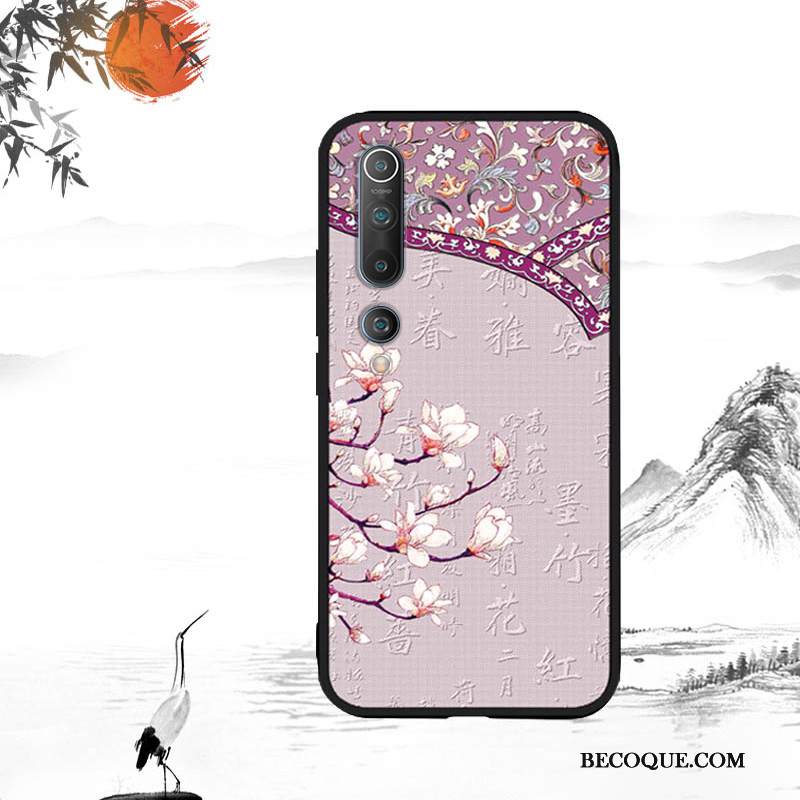 Kuori Xiaomi Mi 10 Luova Puhelimen Kuoret Pieni, Kotelo Xiaomi Mi 10 Silikoni Persoonallisuus Kiinalainen Tyyli