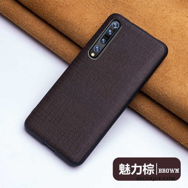 Kuori Xiaomi Mi 10 Pro Nahka Muokata Ylellisyys, Kotelo Xiaomi Mi 10 Pro Laukut Pieni Sininen