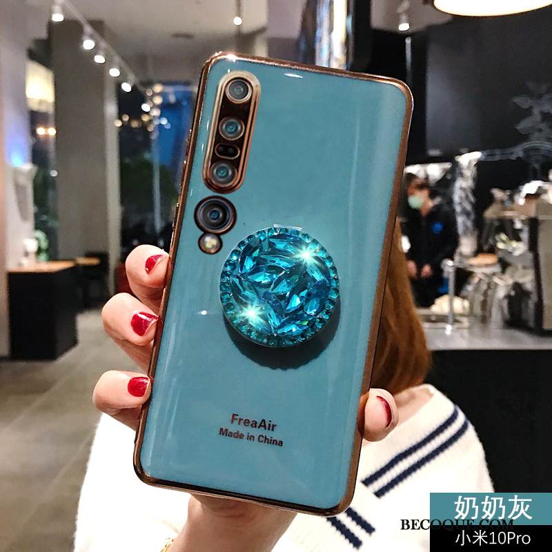 Kuori Xiaomi Mi 10 Pro Tuki Murtumaton Ylellisyys, Kotelo Xiaomi Mi 10 Pro Ylellisyys Jauhe Puhelimen Kuoret
