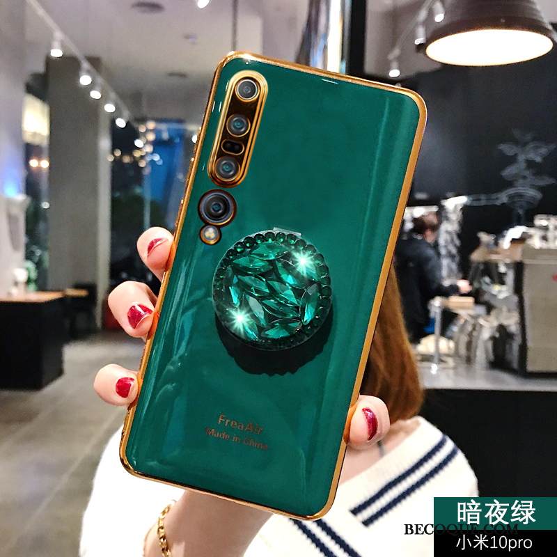 Kuori Xiaomi Mi 10 Pro Tuki Murtumaton Ylellisyys, Kotelo Xiaomi Mi 10 Pro Ylellisyys Jauhe Puhelimen Kuoret