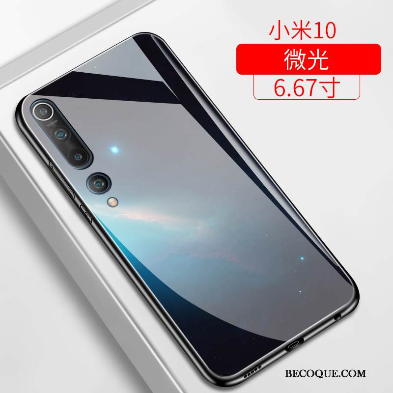 Kuori Xiaomi Mi 10 Suojaus Lasi Rakastunut, Kotelo Xiaomi Mi 10 Silikoni Puhelimen Kuoret Persoonallisuus
