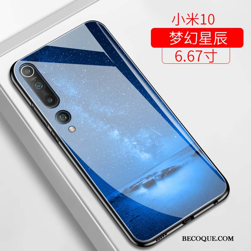 Kuori Xiaomi Mi 10 Suojaus Lasi Rakastunut, Kotelo Xiaomi Mi 10 Silikoni Puhelimen Kuoret Persoonallisuus