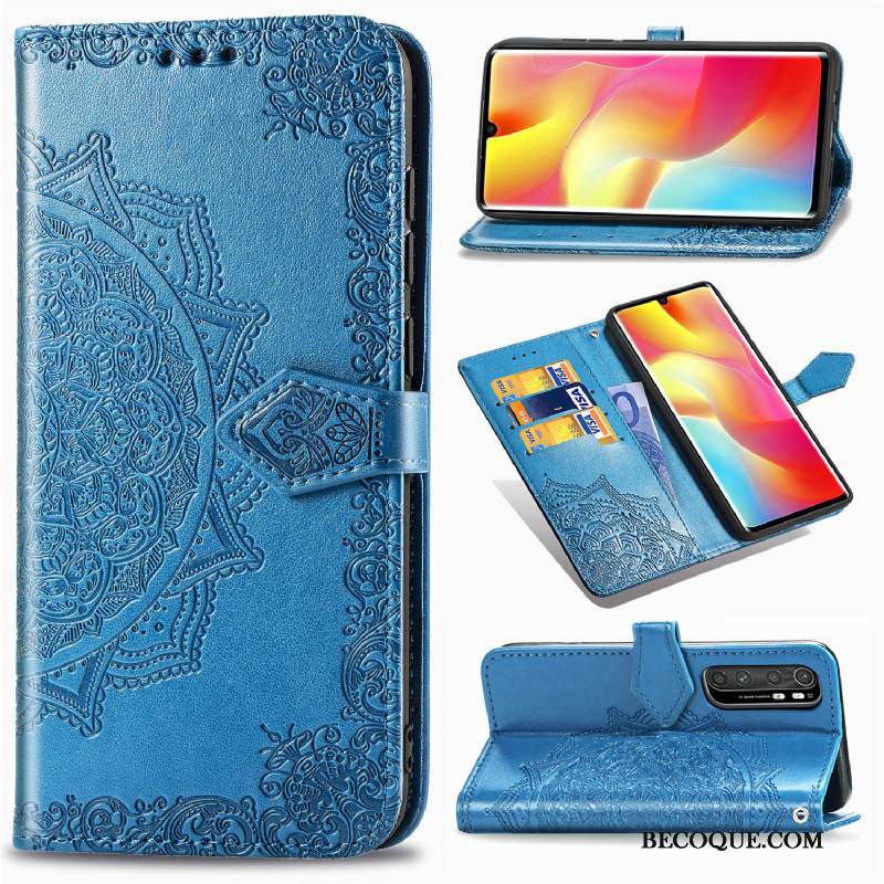 Kuori Xiaomi Mi Note 10 Lite Laukut Musta Kortti, Kotelo Xiaomi Mi Note 10 Lite Kuoret Murtumaton Puhelimen Kuoret