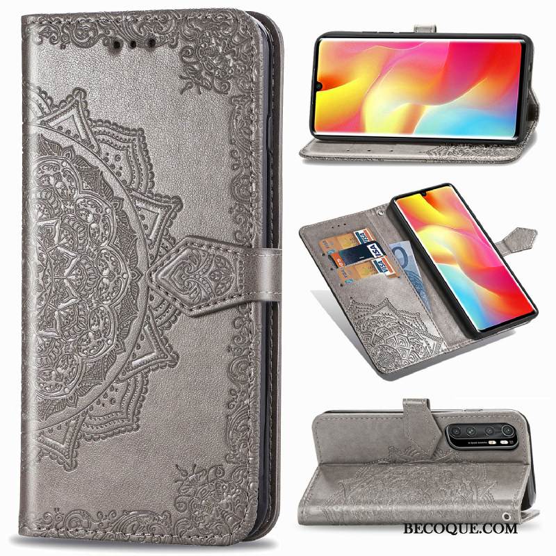 Kuori Xiaomi Mi Note 10 Lite Laukut Musta Kortti, Kotelo Xiaomi Mi Note 10 Lite Kuoret Murtumaton Puhelimen Kuoret