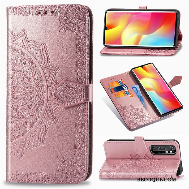 Kuori Xiaomi Mi Note 10 Lite Laukut Musta Kortti, Kotelo Xiaomi Mi Note 10 Lite Kuoret Murtumaton Puhelimen Kuoret