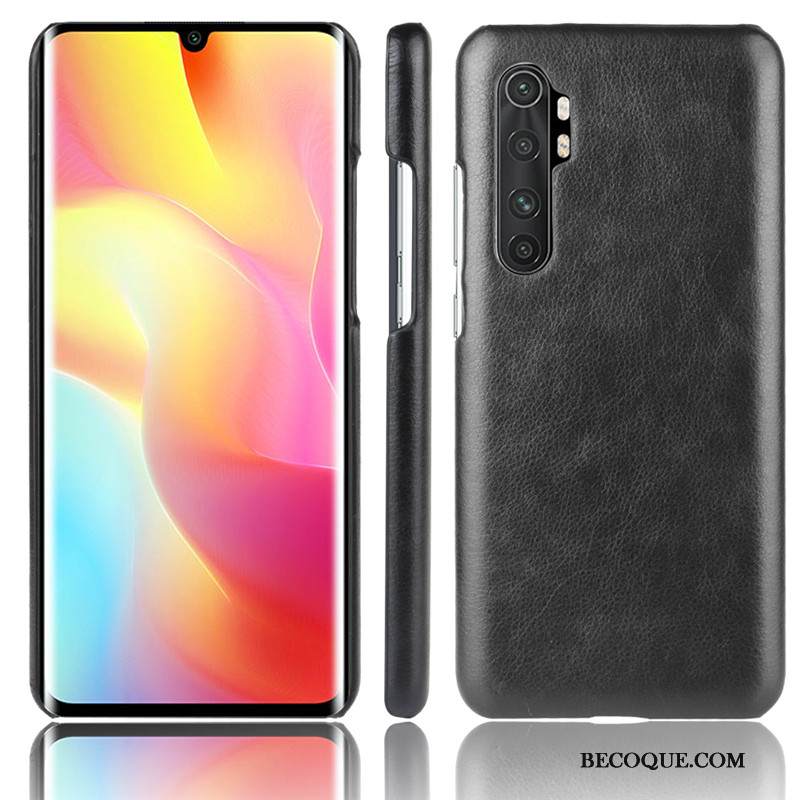 Kuori Xiaomi Mi Note 10 Lite Nahka Pieni Kukkakuvio, Kotelo Xiaomi Mi Note 10 Lite Suojaus Litsi Sininen