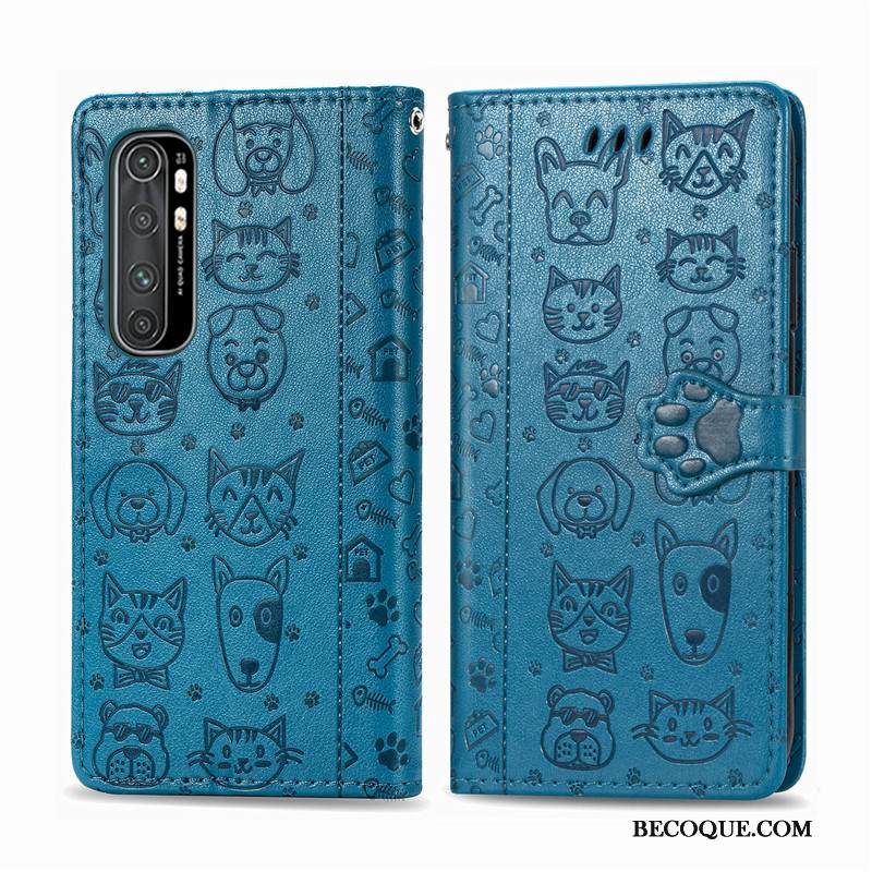 Kuori Xiaomi Mi Note 10 Lite Suojaus Violetti Nuoret, Kotelo Xiaomi Mi Note 10 Lite Kohokuviointi Ripustettavat Koristeet Koira