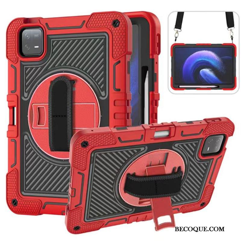 Kuori Xiaomi Pad 6 Pro Erittäin Kestävä Olkahihnalla