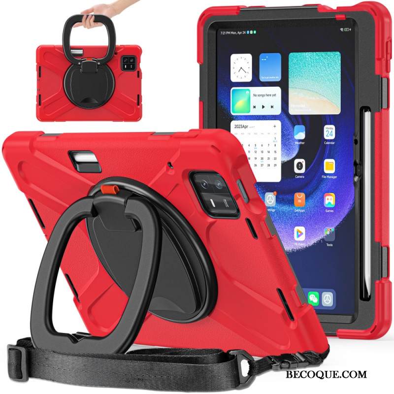 Kuori Xiaomi Pad 6 Pyörivä Jalusta Ja Olkahihna