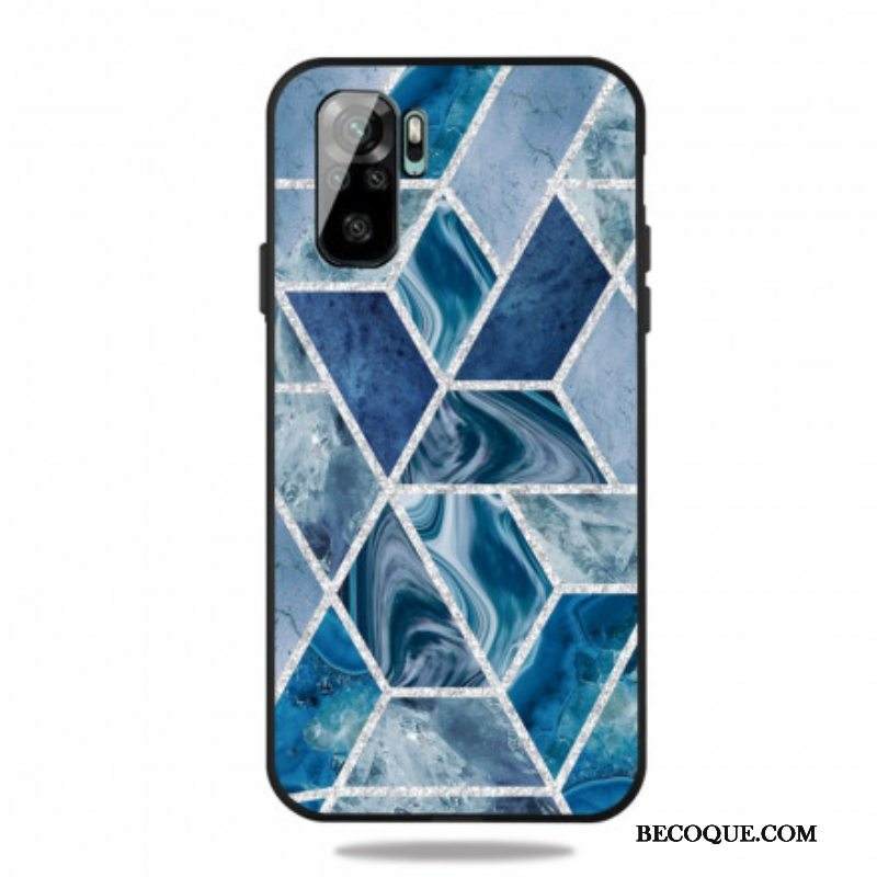 Kuori Xiaomi Redmi Note 10 / 10S Glitter Marble