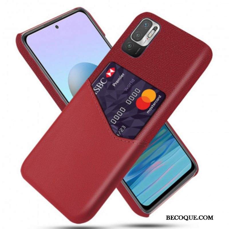Kuori Xiaomi Redmi Note 10 5G Ksq-korttikotelo
