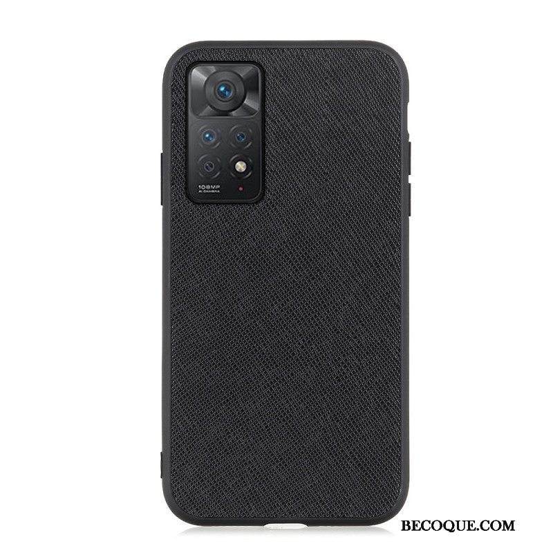 Kuori Xiaomi Redmi Note 11 Pro / 11 Pro 5G Aitoa Teksturoitua Nahkaa