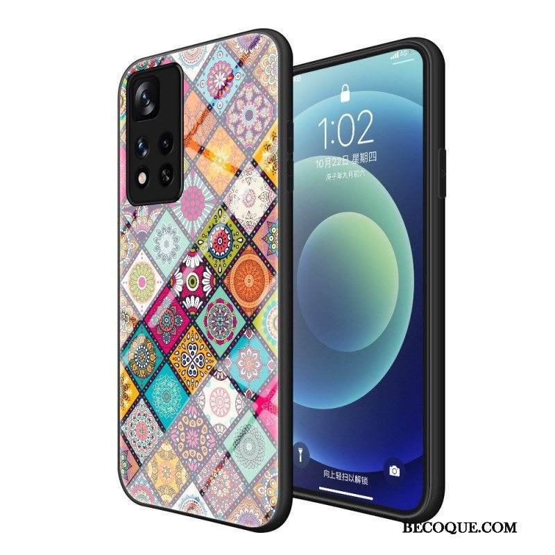 Kuori Xiaomi Redmi Note 11 Pro Plus 5G Patchwork Magneettipidike