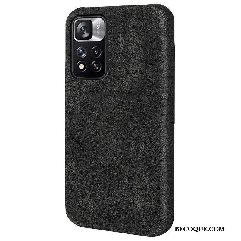 Kuori Xiaomi Redmi Note 11 Pro Plus 5G Suunnittelija Nahkaefekti