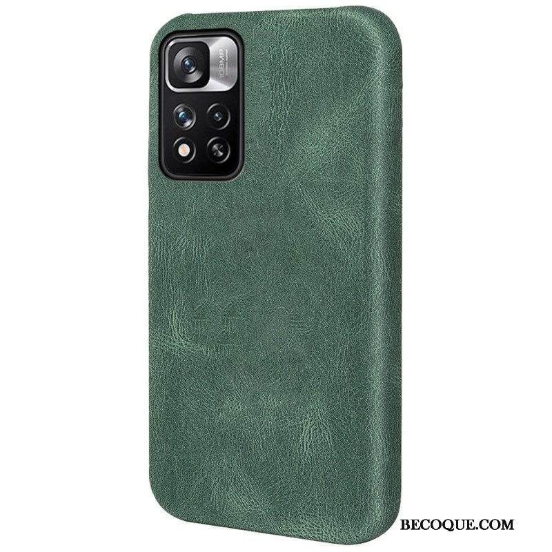 Kuori Xiaomi Redmi Note 11 Pro Plus 5G Suunnittelija Nahkaefekti