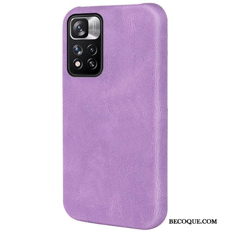 Kuori Xiaomi Redmi Note 11 Pro Plus 5G Suunnittelija Nahkaefekti