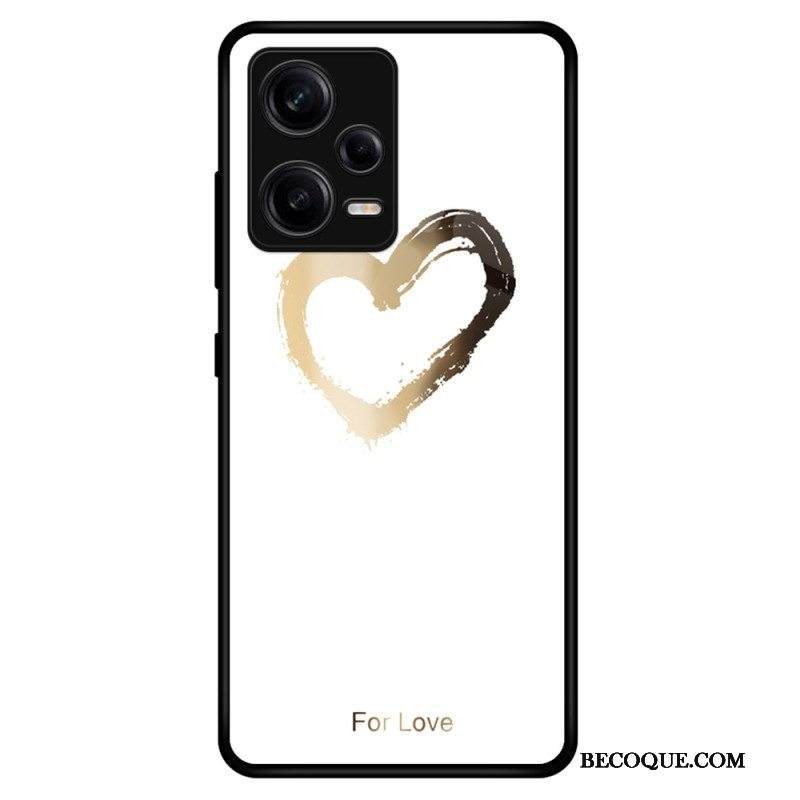 Kuori Xiaomi Redmi Note 12 Pro Karkaistu Lasi Sydän