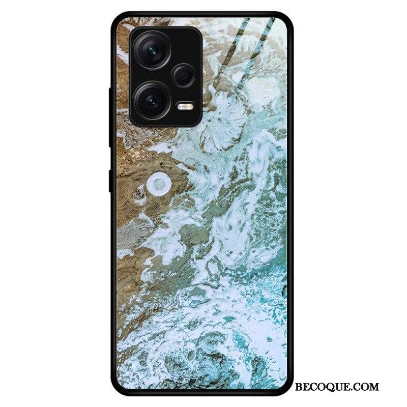 Kuori Xiaomi Redmi Note 12 Pro Plus Marmorivärit Karkaistu Lasi