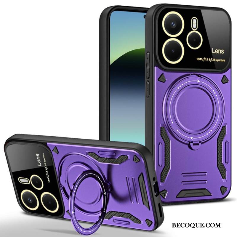 Kuori Xiaomi Redmi Note 14 4g Magneettisesti Pyörivä Jalusta Suojakuori