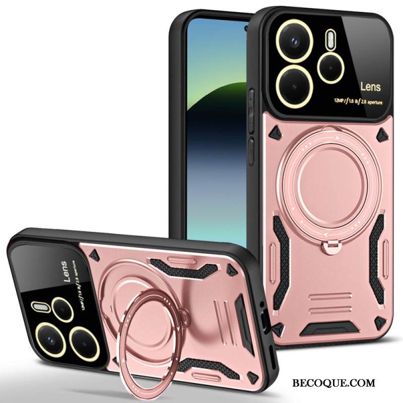 Kuori Xiaomi Redmi Note 14 4g Magneettisesti Pyörivä Jalusta Suojakuori