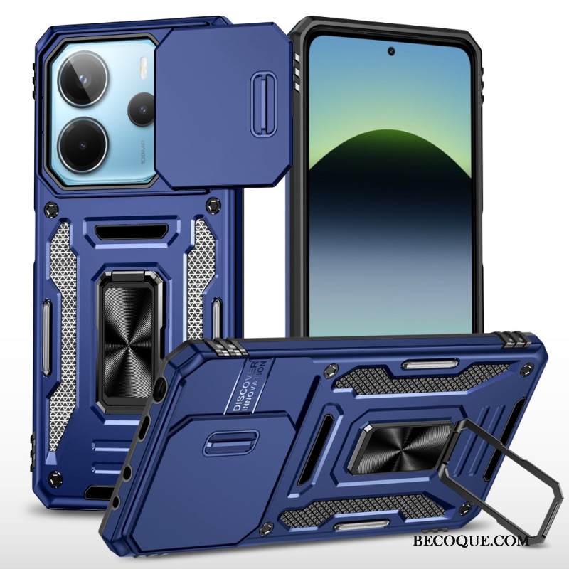 Kuori Xiaomi Redmi Note 14 5g Erittäin Kestävä Jalustalla Ja Linssinsuojalla