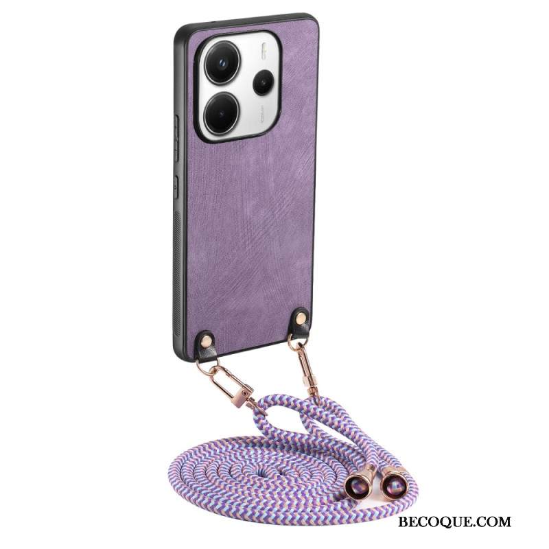 Kuori Xiaomi Redmi Note 14 5g Mokkanahkakuvioinen Suojakuori