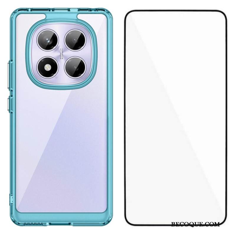 Kuori Xiaomi Redmi Note 14 Pro 4g Hybridi Karkaistulla Lasisella Näytönsuojalla Suojakuori